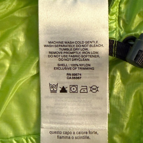 MOUNTAIN HARDWEAR Hoodie Hooded Jacket Rain coat, Run, Green, Size Women's XS - Picture 15 of 15